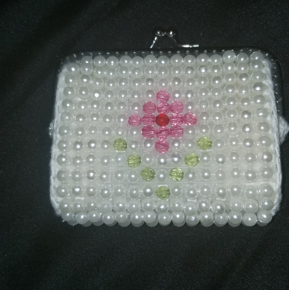 COPY - Handmade beaded coin purse